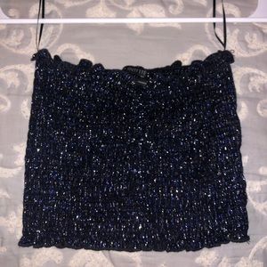 Urban Outfitters XS sparkle tube top